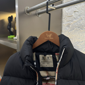 Burberry Logo Appliquéd Puffer Jacket