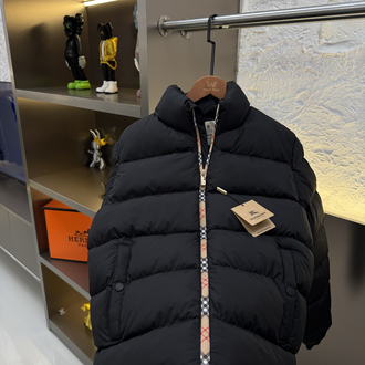 Burberry Logo Appliquéd Puffer Jacket