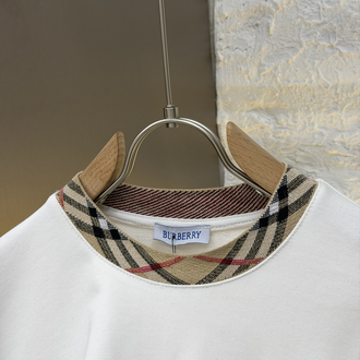 Burberry Premium %100 Pamuk Sweatshirt