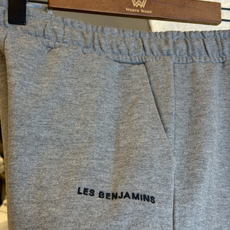 Les Benjamins Logo Appliquéd %100 Cotton Track Short