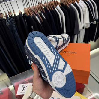 Louis Vuitton Leather Trainer Sneakers