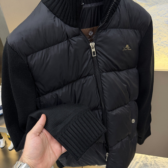 Loro Piana Premium Örme Ceket (Siyah)