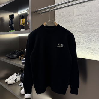 Golden Goose Premium %100 Pamuk Triko Kazak