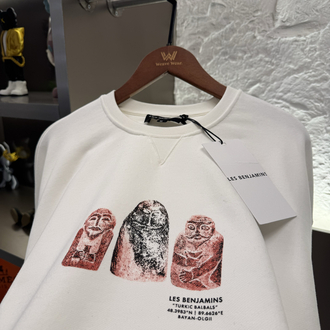 Les Benjamins Oversized Fit %100 Cotton Sweatshirt