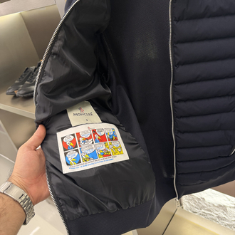 Moncler Premium Örme Ceket (Lacivert)