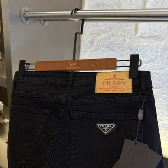 Prada Milano Slim Fit Exported Jean Siyah