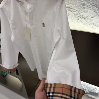 Burberry İthal Logo Appliquéd Shirt Gömlek
