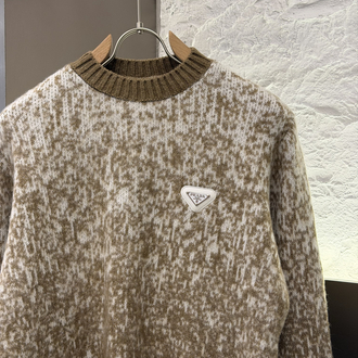 Prada Milano Premium %100 Pamuk Triko Kazak