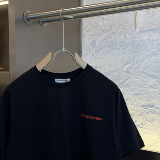 Les Benjamins Logo Appliquéd %100 Cotton Tshirt