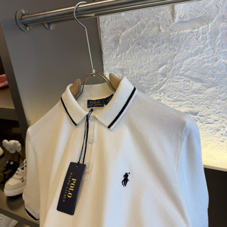Ralph Lauren Logo Appliquéd %100 Cotton Knitwear