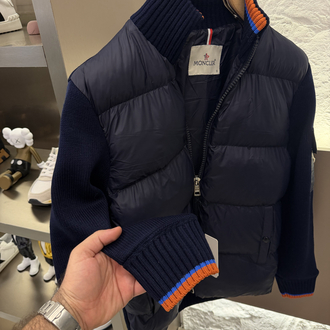 Moncler Premium Örme Ceket (Lacivert)