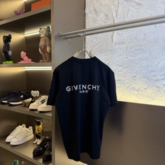 GIVENCHY %100 Cotton Logo Appliquéd Tshirt
