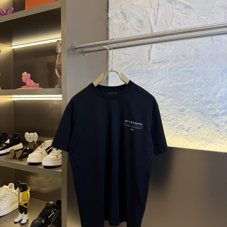 All Saints Logo Appliquéd %100 Cotton Tshirt