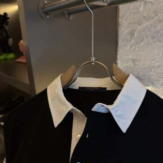 Louis Vuitton Logo Appliquéd %100 Cotton Polo Tshirt