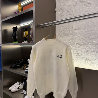 Golden Goose Premium %100 Pamuk Triko Kazak