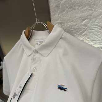 Lacoste Logo Appliquéd %100 Cotton Polo Tshirt
