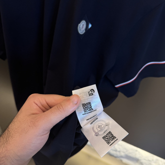 Moncler Logo Appliquéd %100 Cotton Tshirt Lacivert