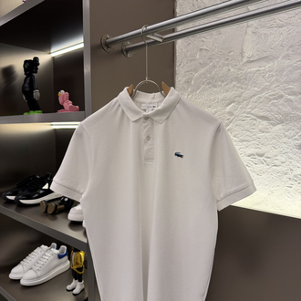 Lacoste Logo Appliquéd %100 Cotton Polo Tshirt