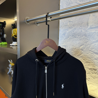 Ralph Lauren %100 Cotton Full Zip Hoodie