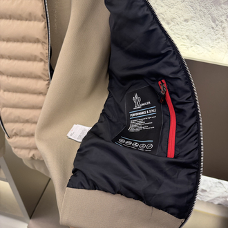 Moncler Premium Örme Ceket (Krem)