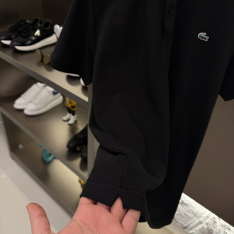 Lacoste Logo Appliquéd %100 Cotton Polo Tshirt