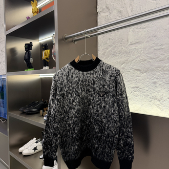 Prada Milano Premium %100 Pamuk Triko Kazak