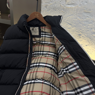 Burberry Logo Appliquéd Puffer Jacket