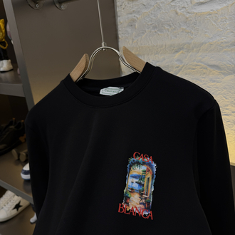 Casablanca Paris Premium %100 Pamuk Sweatshirt