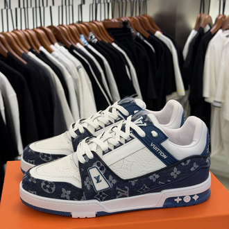Louis Vuitton Leather Trainer Sneakers