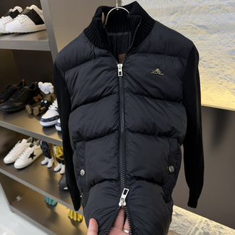 Loro Piana Premium Örme Ceket (Siyah)