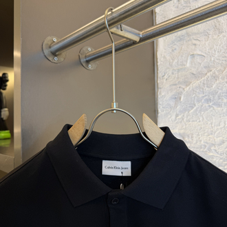 Calvin Klein Logo Appliquéd %100 Cotton Polo Tshirt