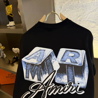 AMIRI Logo Appliquéd %100 Cotton Tshirt