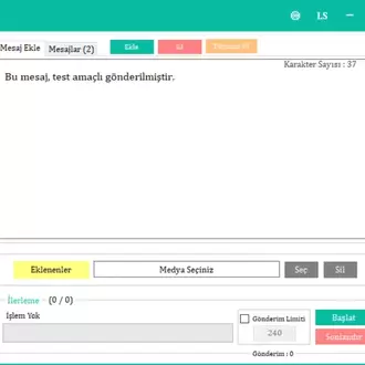 WhatsApp Toplu Mesaj Gönderme Programı | BulkMessage (1 Aylık)