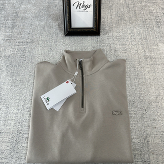 LC PREMIUM KALİTE(A) Detay Fermuar Polo Yaka Tona Ton Bej