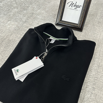LC PREMIUM KALİTE(A) Detay Fermuar Polo Yaka Tona Ton Siyah