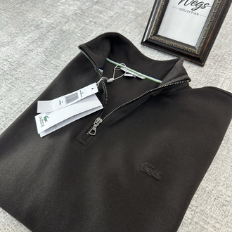 LC PREMIUM KALİTE(A) Detay Fermuar Polo Yaka Tona Ton Acı Kahve