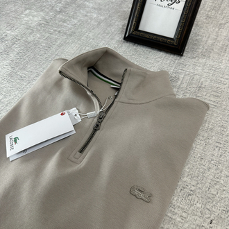 LC PREMIUM KALİTE(A) Detay Fermuar Polo Yaka Tona Ton Bej