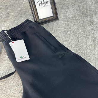 LC Baggy Boru Paça Double Face Eşofman Siyah
