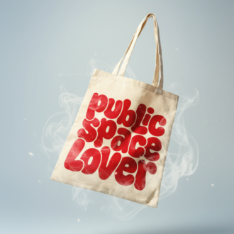 Public Space Lover Tote Bag