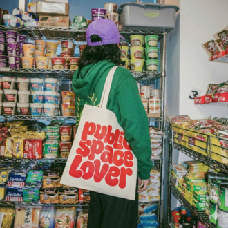 Public Space Lover Tote Bag