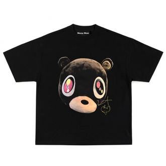 Kanye Graduation Bear Face Tshirt