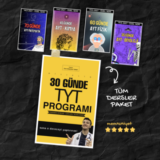 TYT/AYT TÜM DERSLER İNDİRİMLİ PAKET (2027)