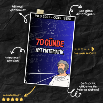 70 Günde AYT Matematik Parçalatan Program (2027)