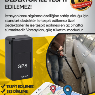 Powermaster GF07 Araç Takip Cihazı (2G Sim Kart İle Çalışır