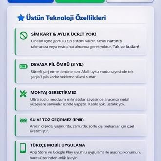 0linman Mega Takip Cihazı