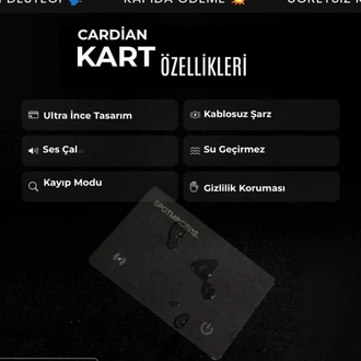 CardianTR Gps Takip Kartı