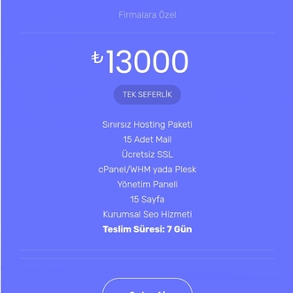 Şirket Veya Kişisel Web Sitesi Tasarımı