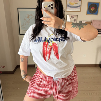 KIRMIZI CHERRY ŞORT
