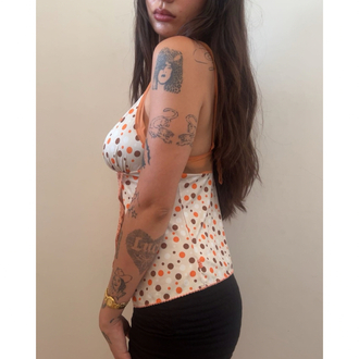 laced top