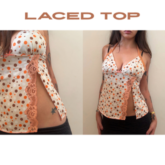 laced top